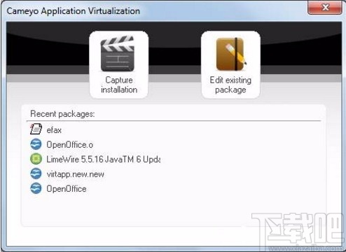 cameyo制作绿色版软件的方法步骤