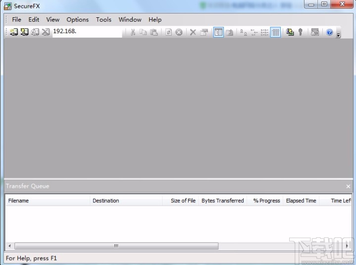 securefx显示本地文件目录的方法