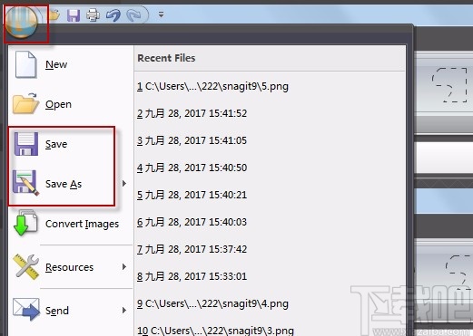 snagit的使用方法