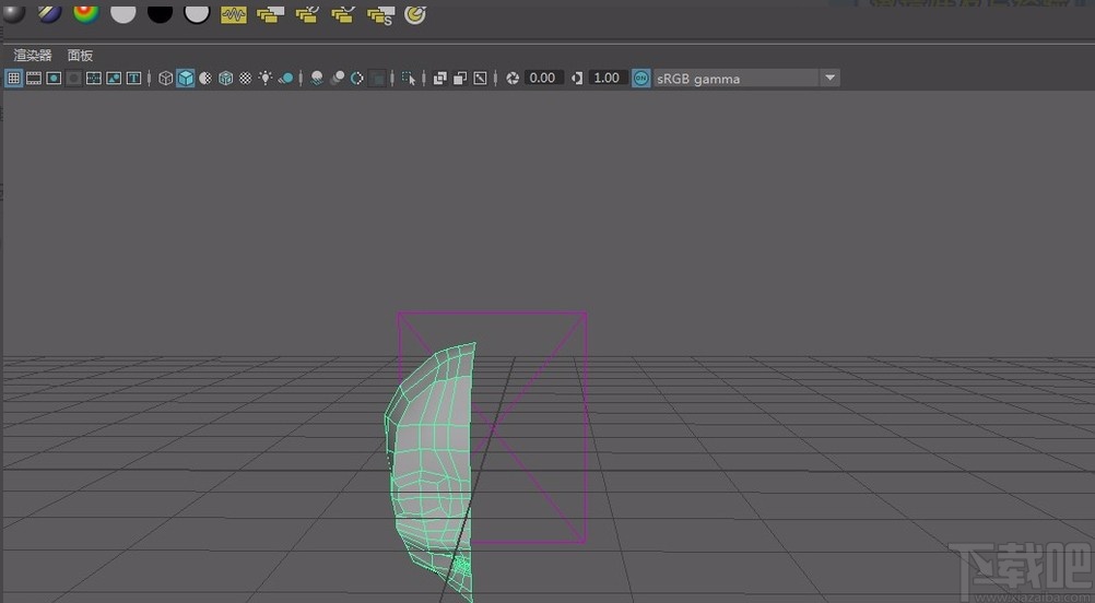 maya镜像复制的方法