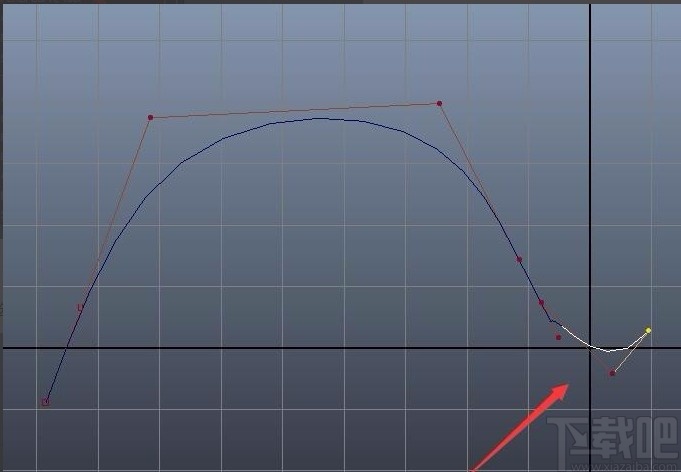 maya在线上添加点的方法