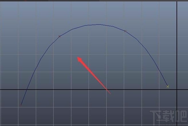 maya在线上添加点的方法