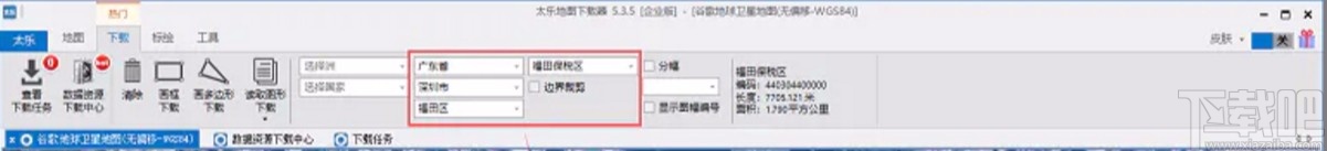 太乐地图下载地图的方法