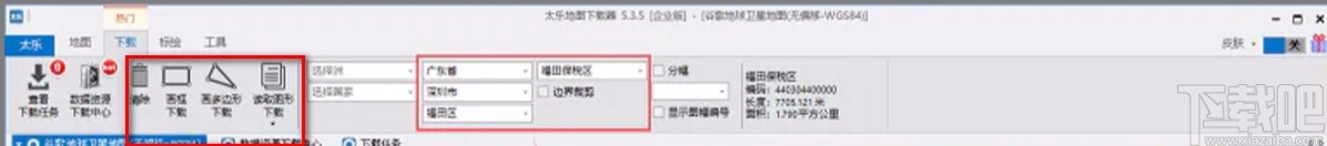 太乐地图下载地图的方法