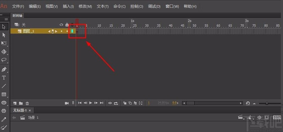 Adobe Animate CC创建使用引导层动画的方法