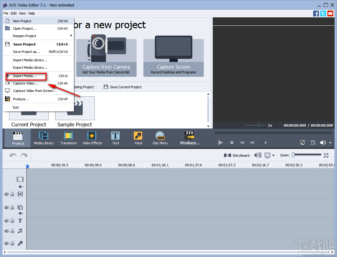 AVS Video Editor添加字幕的方法