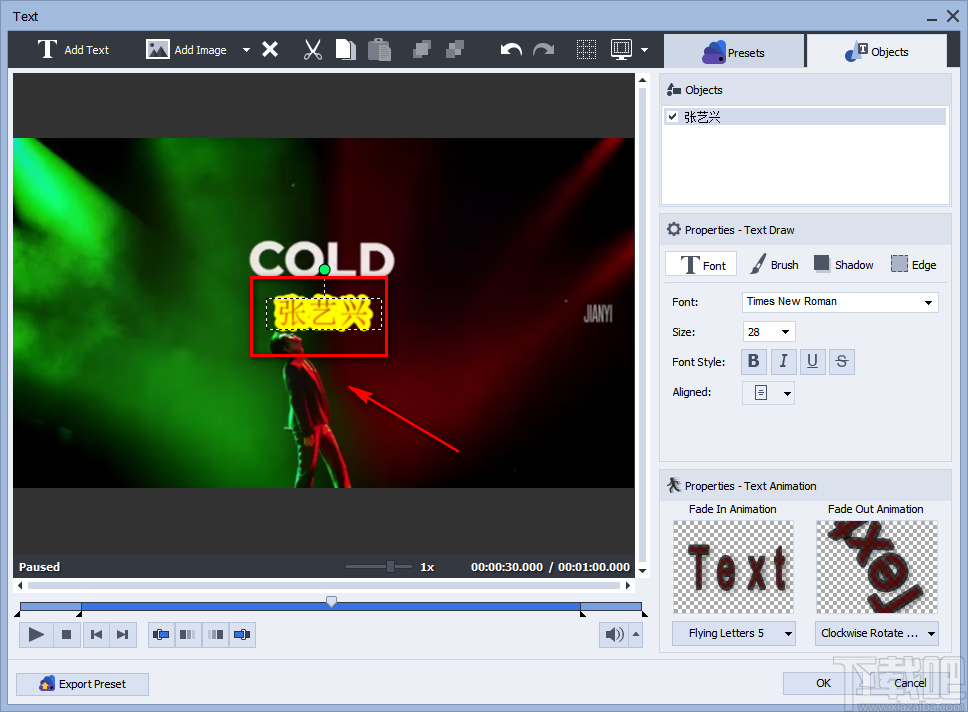 AVS Video Editor添加字幕的方法