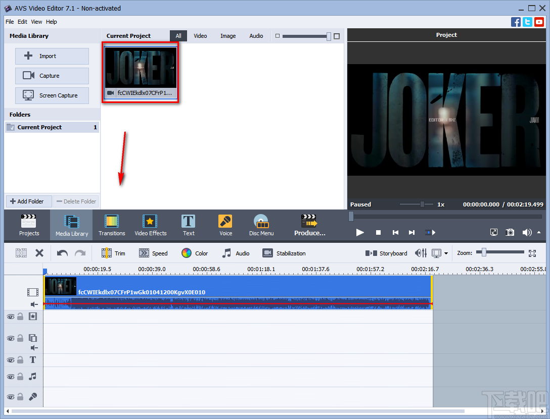 AVS Video Editor添加字幕的方法