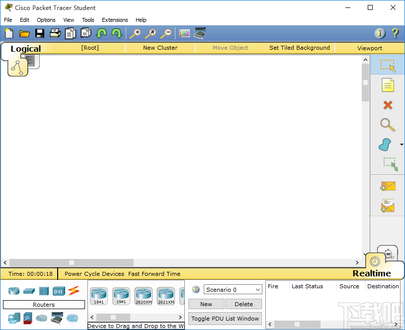 cisco packet tracer保存文件的方法