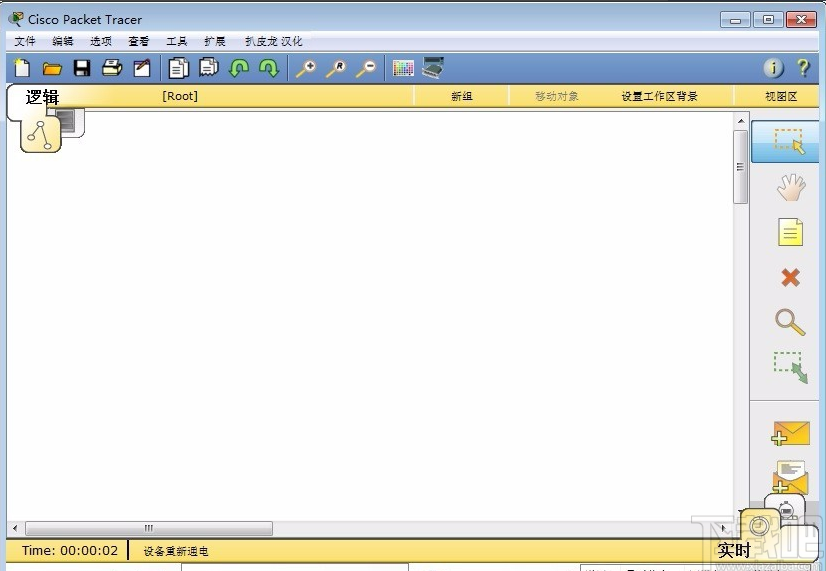 cisco packet tracer设置中文的方法