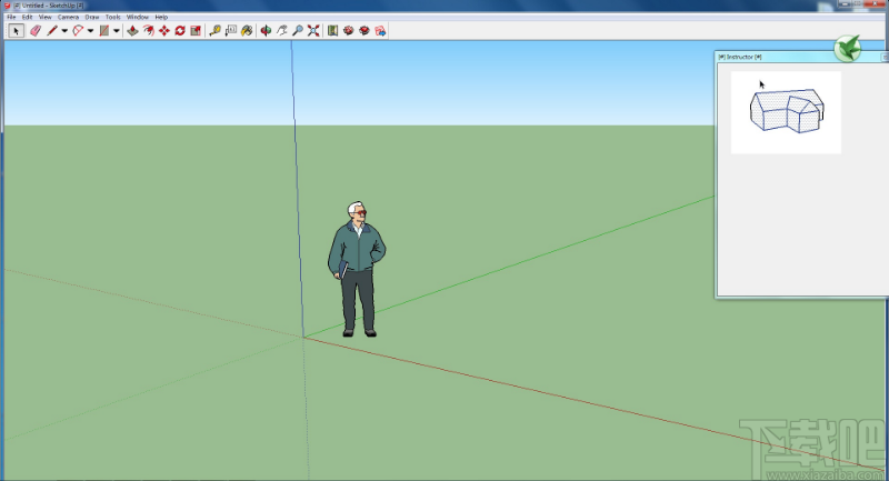 sketchup建筑草图大师的使用方法