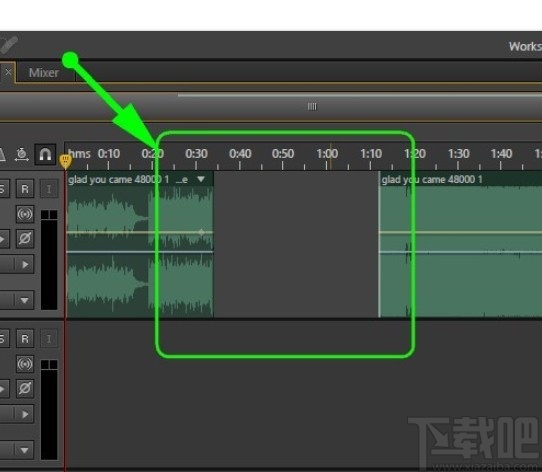 adobe audition剪切音频的方法