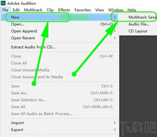 adobe audition剪切音频的方法