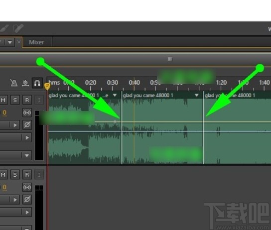 adobe audition剪切音频的方法