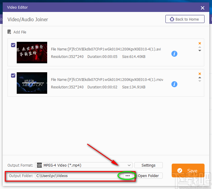 Apeaksoft Video Editor合并视频的方法
