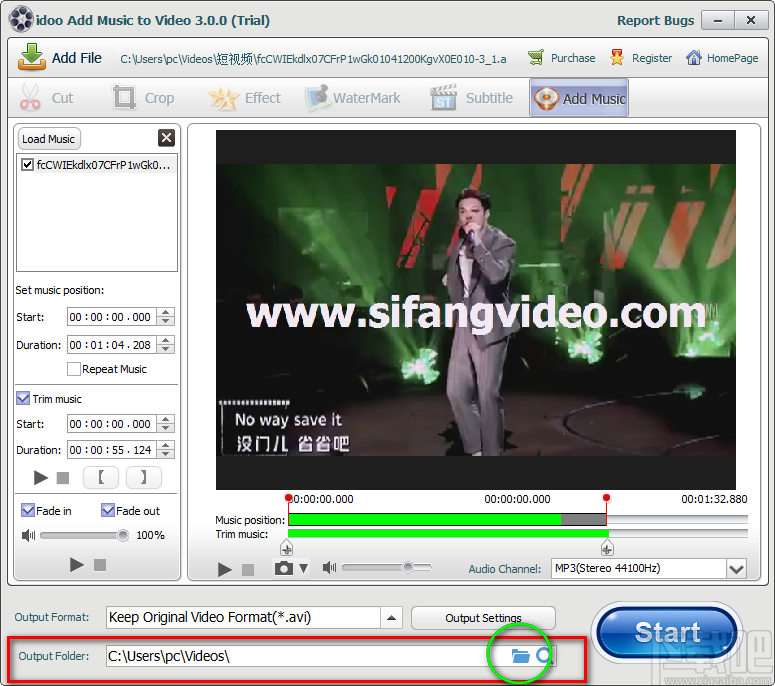 idoo Add Music to Video为视频添加音乐的方法