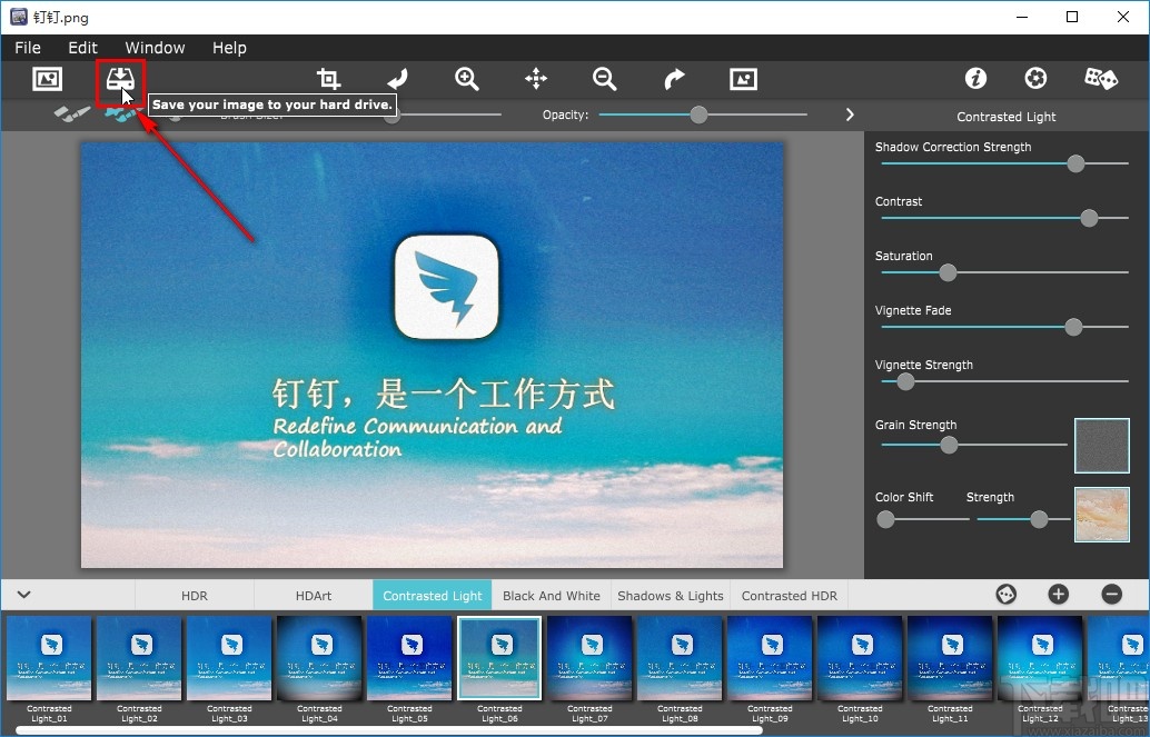 Simply HDR给图片添加滤镜的方法