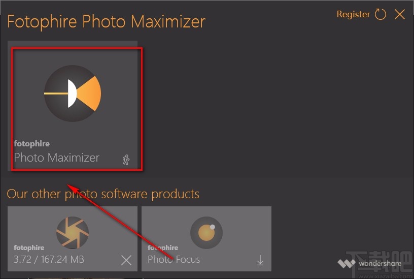 Fotophire Photo Maximize放大图片的方法