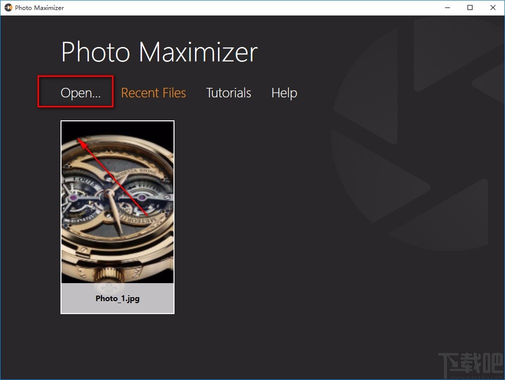 Fotophire Photo Maximize放大图片的方法