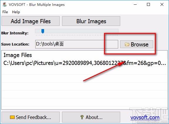 Blur Multiple Images使图片变清晰的方法