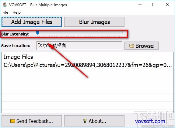 Blur Multiple Images使图片变清晰的方法