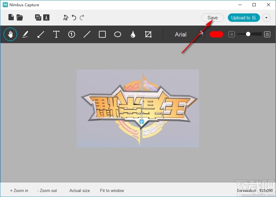 Nimbus Capture裁剪图片的方法