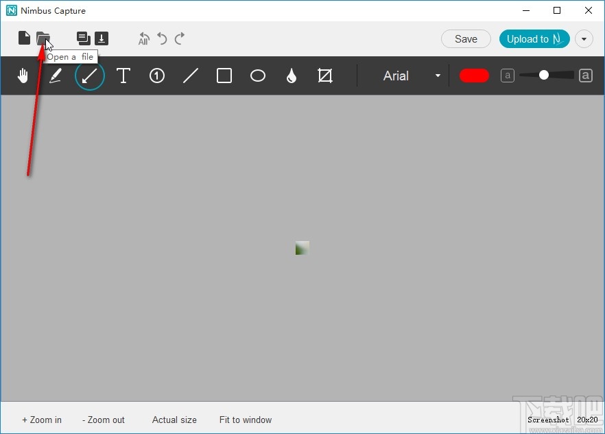 Nimbus Capture裁剪图片的方法