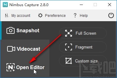 Nimbus Capture裁剪图片的方法