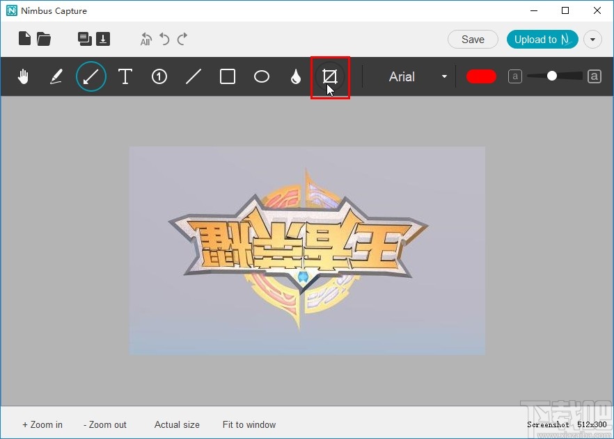 Nimbus Capture裁剪图片的方法