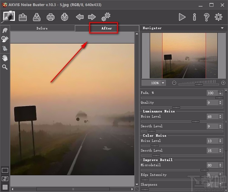 AKVIS Noise Buster给图片降噪的方法