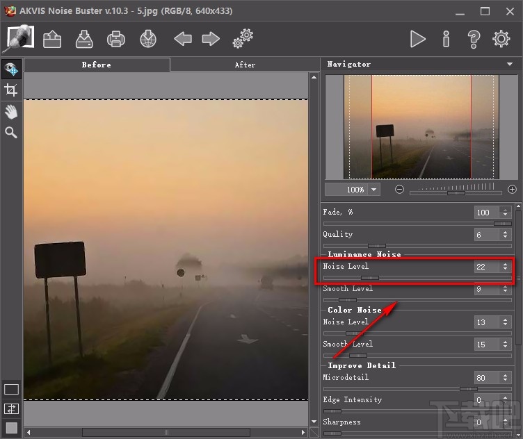 AKVIS Noise Buster给图片降噪的方法