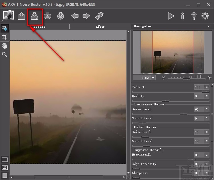 AKVIS Noise Buster给图片降噪的方法