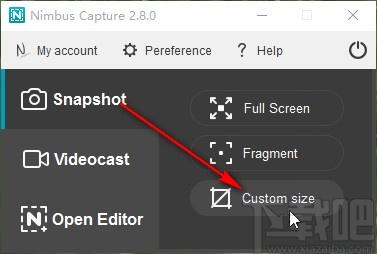 Nimbus Capture给截图添加马赛克的方法