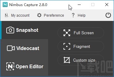 Nimbus Capture截取屏幕图片的操作方法