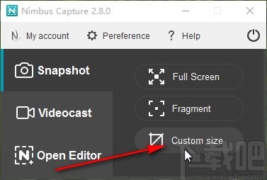 Nimbus Capture截取屏幕图片的操作方法