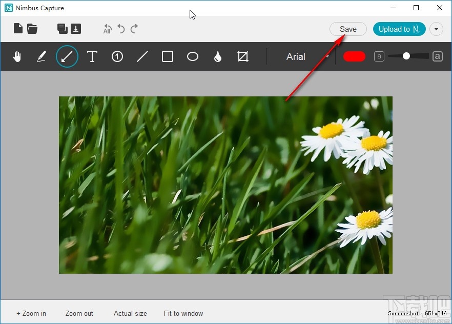 Nimbus Capture截取屏幕图片的操作方法