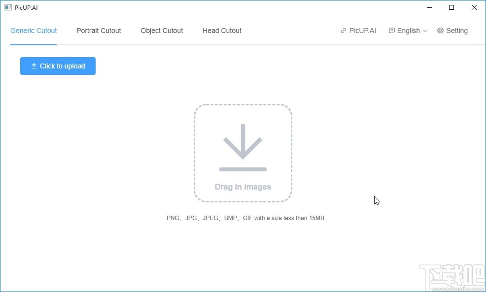 PicUP.AI设置中文的方法