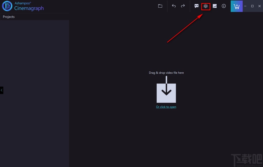 Ashampoo Cinemagraph设置中文的方法