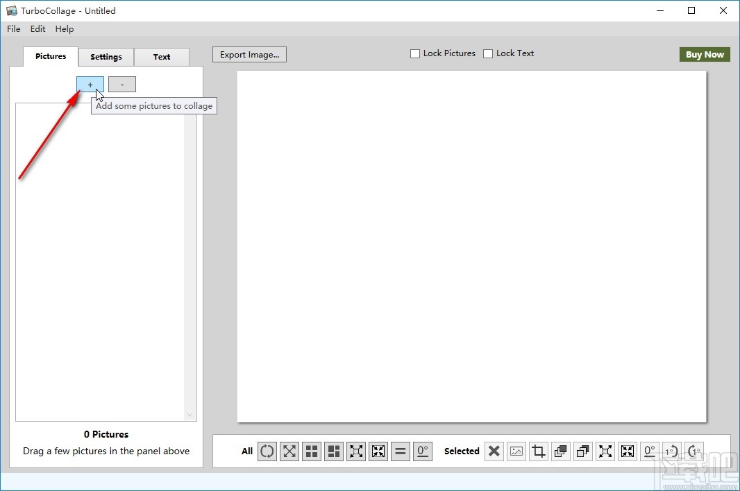 TurboCollage拼接图片的操作方法
