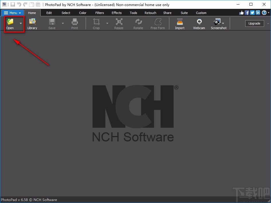 PhotoPad Image Editor修改图片尺寸的方法