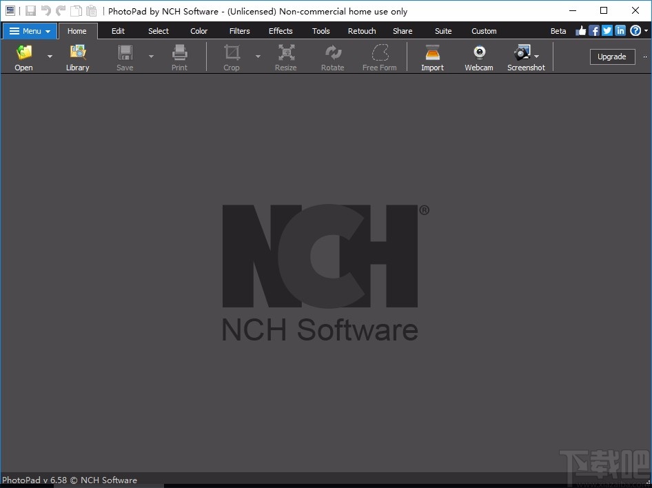 PhotoPad Image Editor裁剪图片的方法