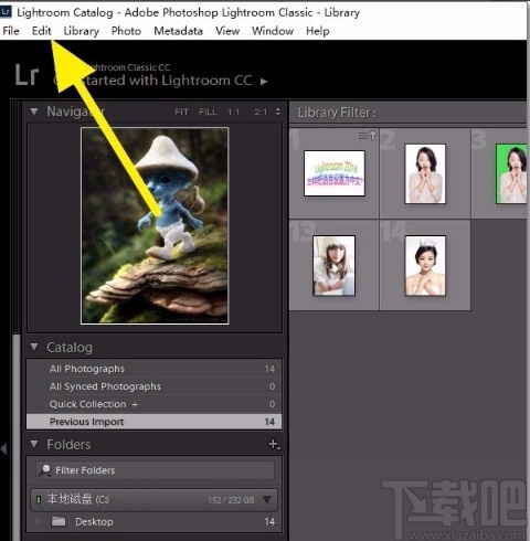 Adobe Lightroom设置中文的方法