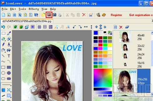 iconlover的使用方法