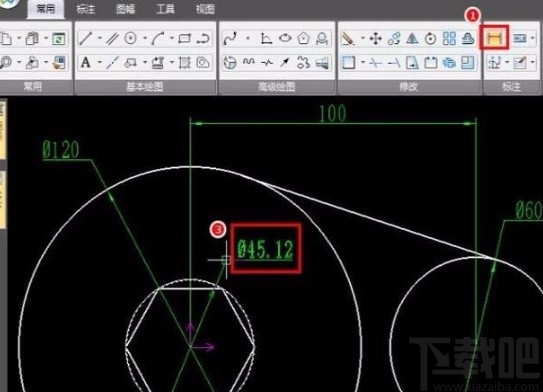caxa修改多边形尺寸的方法