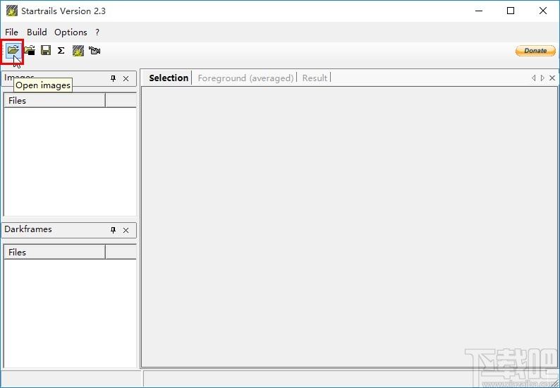 startrails导入照片的操作方法