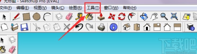 sketch up标注数值文本的方法