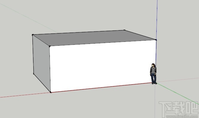 sketch up标注数值文本的方法