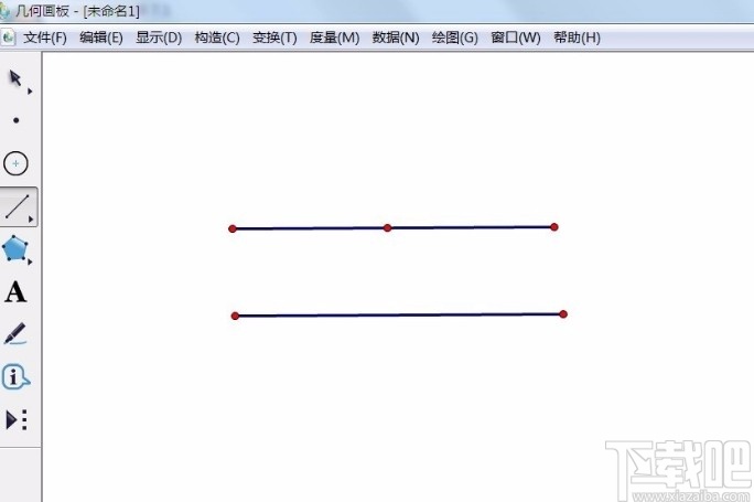 几何画板制作平行线的方法步骤