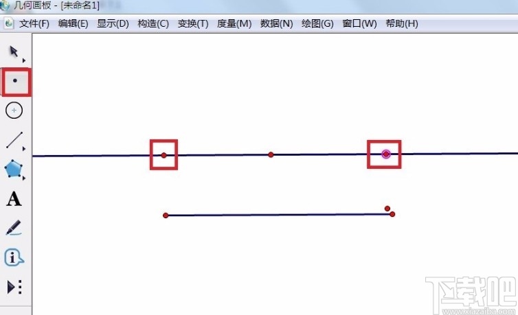 几何画板制作平行线的方法步骤