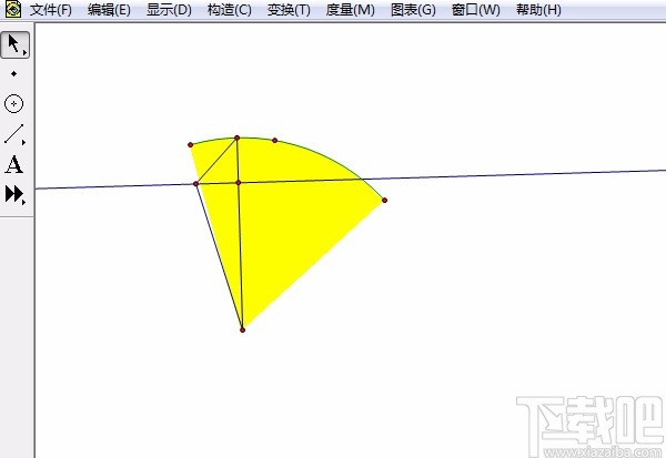 几何画板制作图形旋转动画的方法